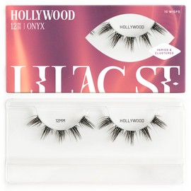 Lilac St - Hollywood Glamorous Faux Eyelash Clusters (12mm) - Dynamic & Fluttery Volume - DIY Lash Extension Wisps - Lightweight & Lifelike - Lasts 10 Days - Women Founded - 10 Lashes