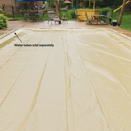 In The Swim 12' x 20' Rectangle Inground Winter Cover - Polar Protector - 20 Year - 14 x 14 Scrim