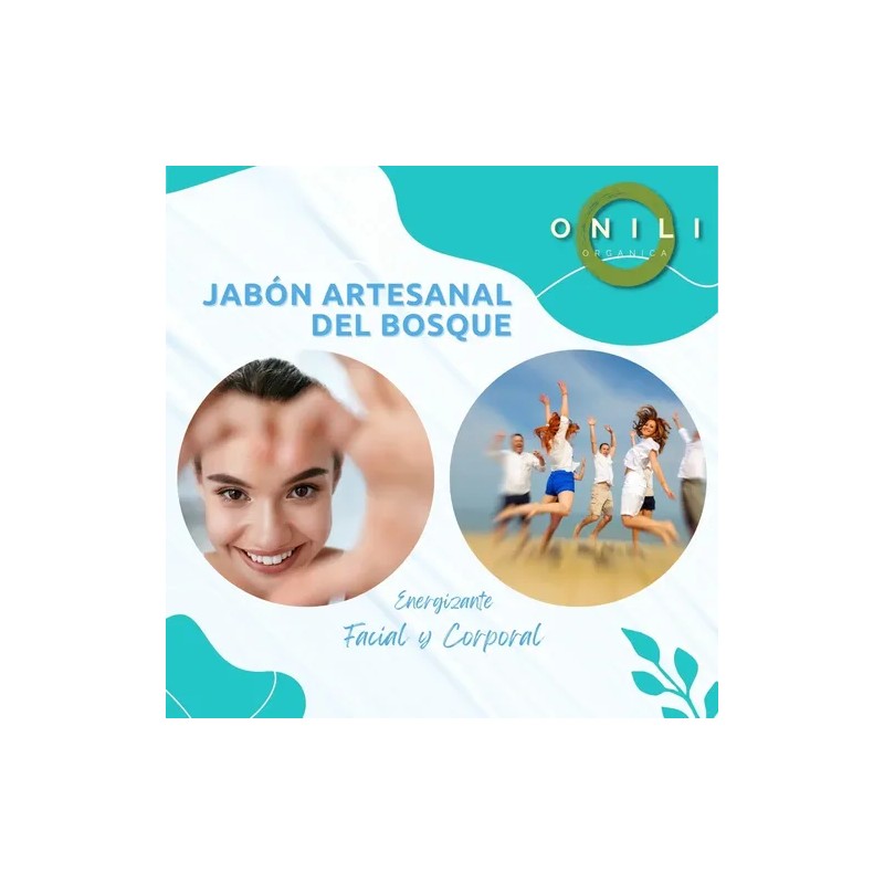 Jabón Artesanal Del Bosque 100gr /refrescante / Sheló