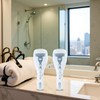 2Pcs Clear Travel Razor Case, Hard Plastic Shaver Cover with