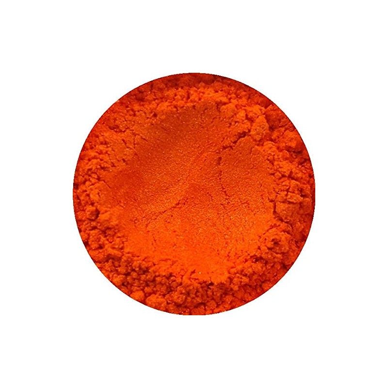 Clementine Orange Cosmetic Mica Powder 3g-50g for Soap, Eyeshadow, Bathbombs