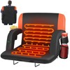 Slendor Dual-Sided Heated Stadium Seats for Bleachers with Back Support,