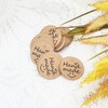 kraft handmade tag 100p 2ea