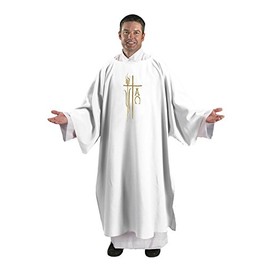 Alpha Omega Dalmatic (White)