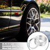 X AUTOHAUX Set of 4 Car Hub Centric Rings Aluminium