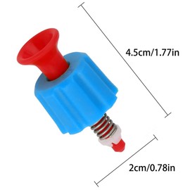 2 PCS Garden Sprinkler Sprayer Air Compressor Durable Safety Release Valves Air Compressor Pressure Relief Valve for 3l/5l/8l Backpack Sprayer Watering Connectors Equipment