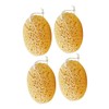 FOMIYES 4pcs Exfoliating Bath Sponge Sponges for Men Women Quick