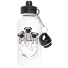 Vendax Tasche Mops Aluminium Weiß Wasserflasche Mit Schraubverschluss White Water