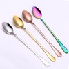 Latte Spoons,Set of 6 Long Handle Spoons,19cm Stainless Steel Coffee