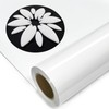 White Puff Heat Transfer 3D 12" x 5 ft for
