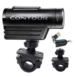 ChargerCity Exclusive OEM 1/4" 20 Tripod Sports Bike Bicycle Motorcycle ATV Mount for Contour Contour HD Roam Roam2 camera Action Camcorder (Fits all handle bar .75" to 1.3").
