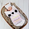 Crochet Pattern for Babys Owl Cocoon and Matching Hat in
