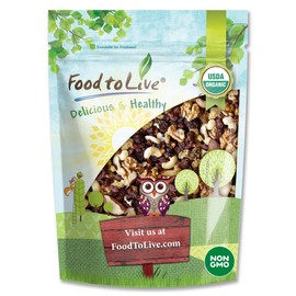 Coney Island Organic Nut and Berry Mix, 2 Pounds – Non-GMO, Vegan, Unsweetened, Unsulfured