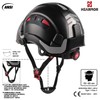 HEARMOR ABS Helmet with Visor, EN 397, Black with Tinted