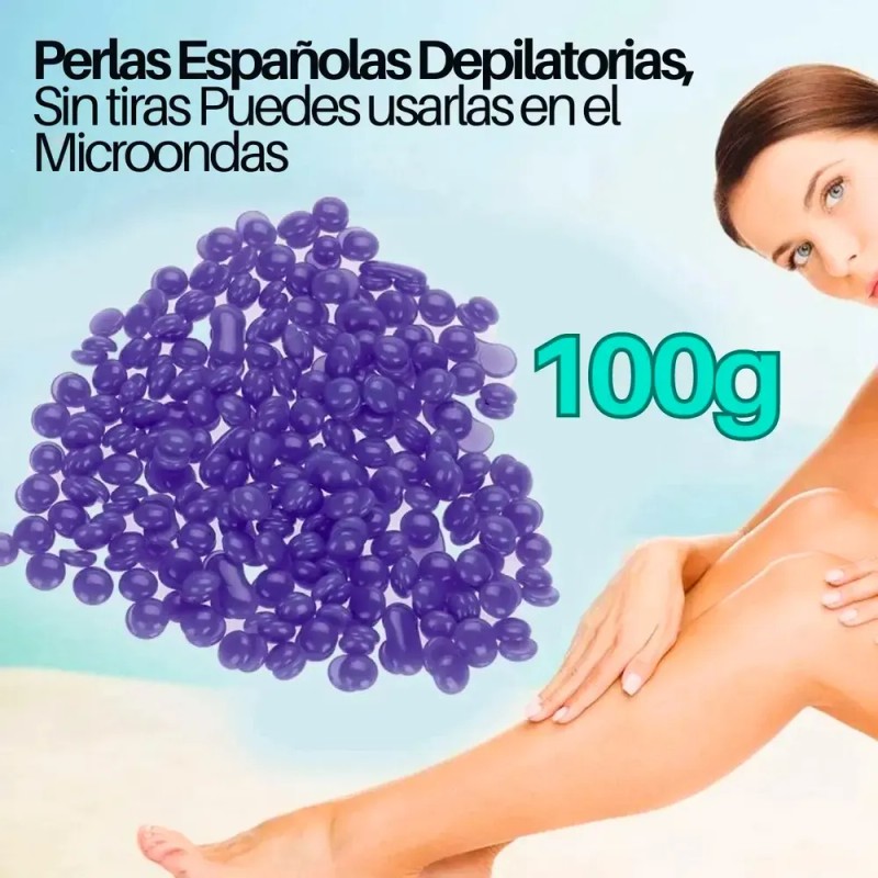 500 Gramos Cera Española Depilación Vello Facial & Corporal