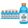 Gatorade Zero Thirst Quencher Sports Drink, Cool Blue, 12oz Bottles