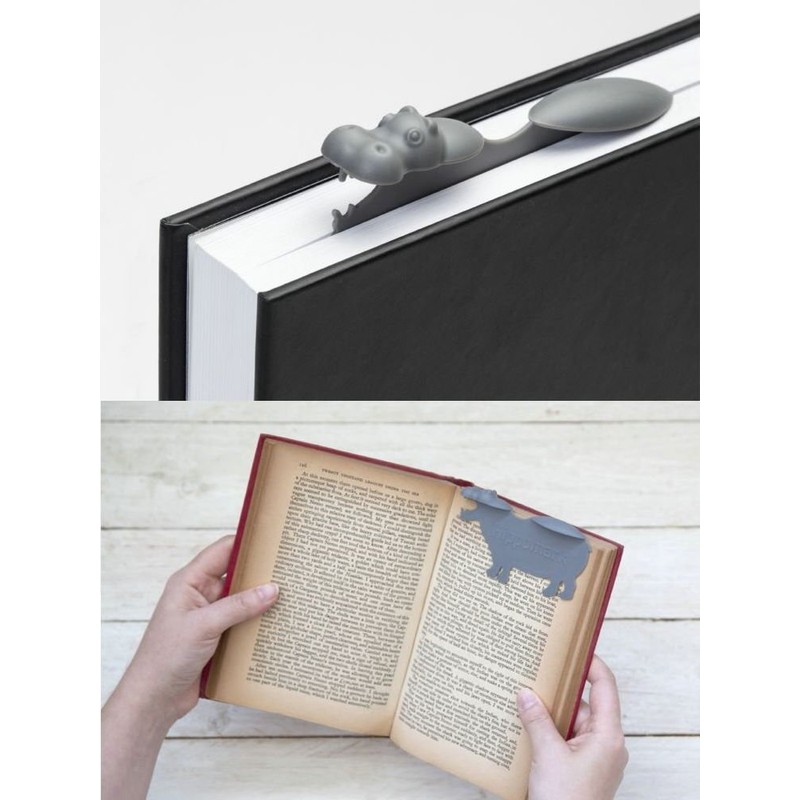 Animal Bookmark Bundle of 3 Alligator Hippo Nessie the Loch