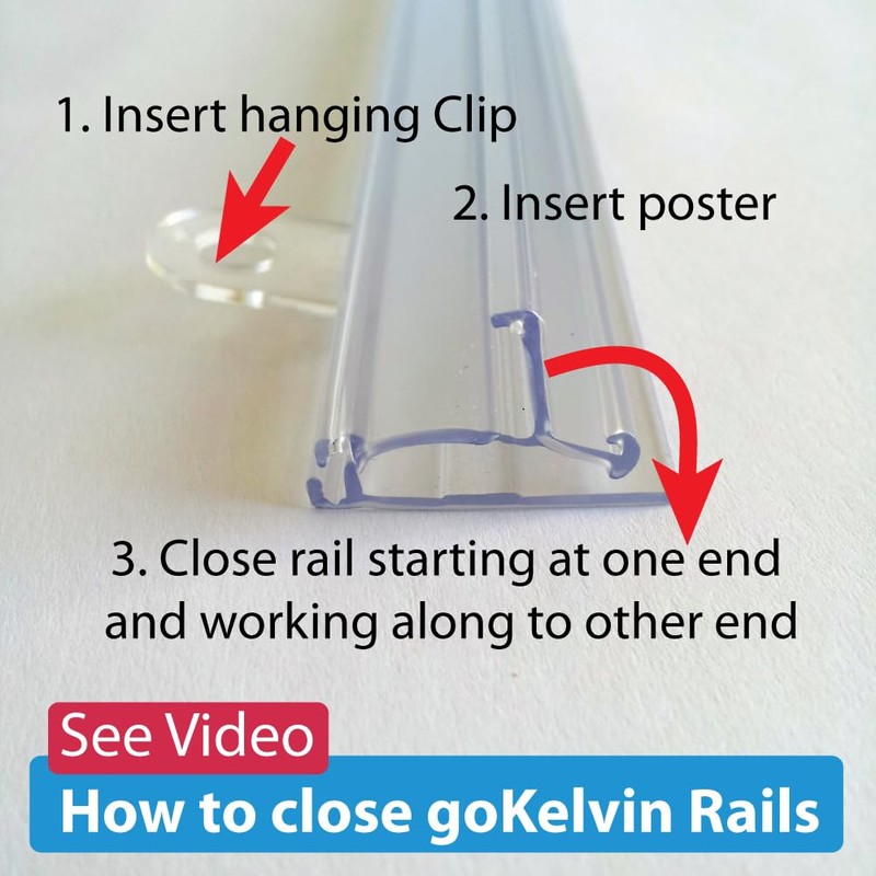 goKelvin Poster Hanger Frame 48 inch wide 48x36 48x48 48x72