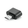 FPC Black Standard USB-A to Micro USB OTG Converter Adapter