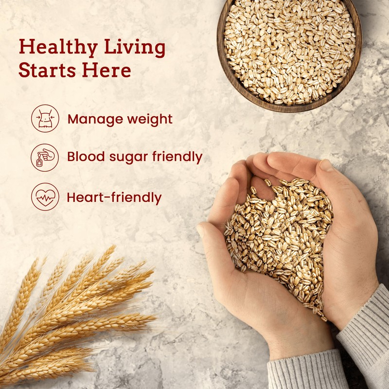 Glicks Pearl Barley Beans 16oz (3 Pack) | Premium Taste