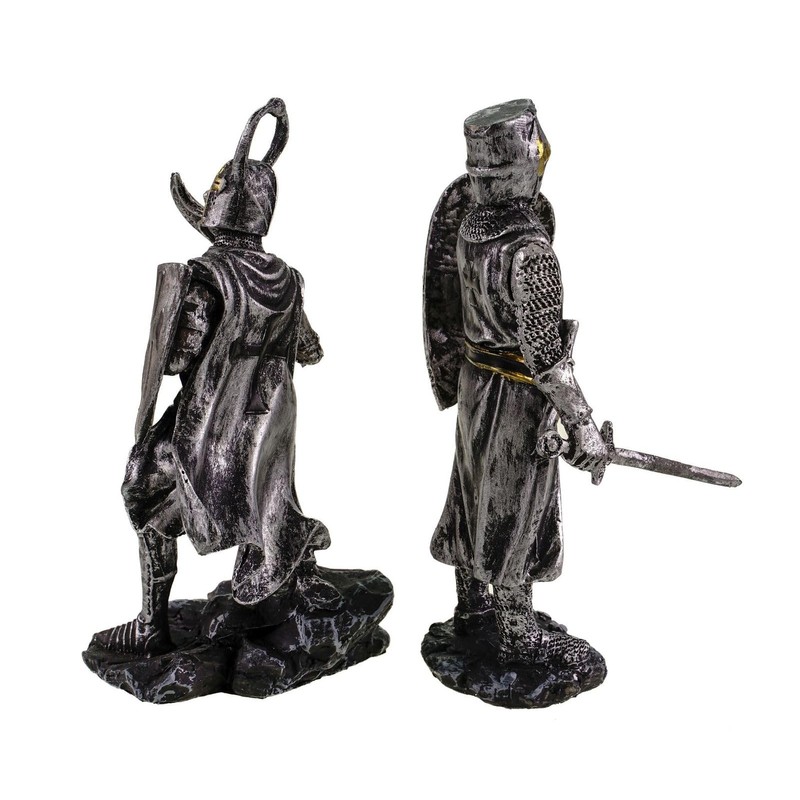 Kremers Schatzkiste Set of 2 Knights Templar in Armour 17