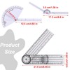 Goniometer Complete Set 6 Pieces, Body Measuring Tape - Physical