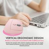 J-Tech Digital Wireless Mouse, Vertical Ergonomic Mouse with 2.4G Wireless