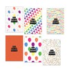 30 Birthday Cards with Bright and Colourful Patterns (Folding Cards)