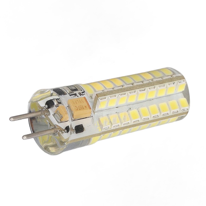 6Pcs GY6.35 LED Bulb 7W AC DC12V 700lm 72 LEDs