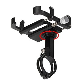 TSTS Bases de Celular para Automóvil Soporte De Teléfono Móvil De Aleación De Aluminio Bicicleta De Motocicleta Soporte De Teléfono Móvil             