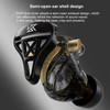 Kz DQS in Ear Headphones Wired Gaming IEM HiFi Earbuds,High-Precision