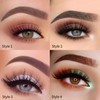 Dysilk 6D false eyelashes, dramatic reusable handmade thick eyelashes, natural