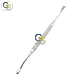 G.S POLOKOFF Bone File #1 Double Ended Straight SERRATIONS - Best Quality