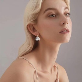 PLABBDPL 20 x Tree of Life Pendants, Antique Silver, Metal, 20 x 24 mm Chain Pendants, Ideal for Gifts for Communion, Christening and Wedding, Perfect Decoration for Tree Decorations