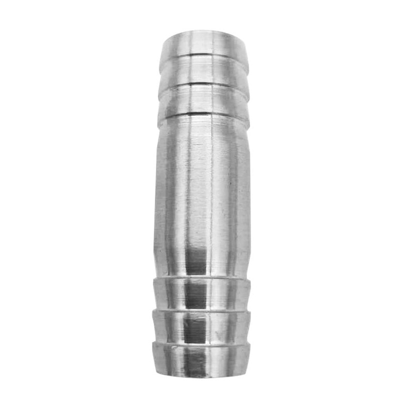 Fitvell Stainless Hose Barb 3/4" Splicer Mender Union Tubing Coupling