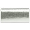 CASPAR TA351 Women Clutch/Evening Bag with Gathering, Colour:silver;Size:One Size