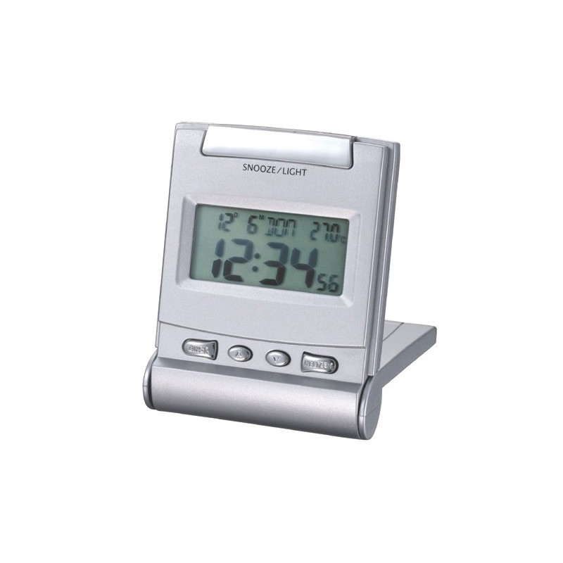 Technoline WQ 170 LCD Travel Alarm Clock