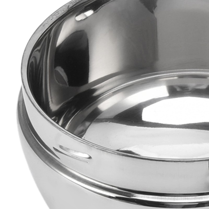 Lunchbox aus Edelstahl, luftdicht, 1,3 l, mit Henkel, Lunchbox, Thermo-Lunchbox