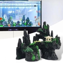 JHQSTLBW_52EJ산 어항 돌 꾸미기 은신처 열대어 수조피규 JHQSTLBW_52EJ Fish Tank Stone Decoration Hiding Place Tropical Fish Aquarium Figure