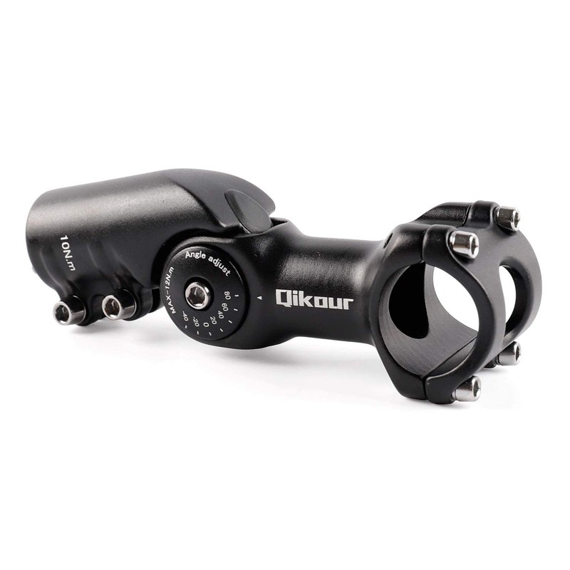 Bike Stem Adjustable Bicycle Stem 95mm Handlebar Riser Extender for