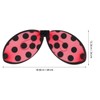 POPETPOP Halloween Lady Bug Wing, Foldable, Red, 7 Stars Ladybug