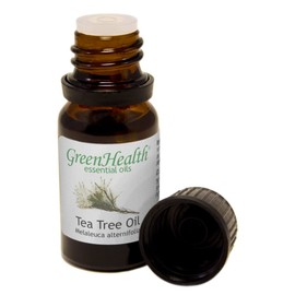 GreenHealth Tea Tree - 1/3 fl oz (10 ml) Glass Bottle - 100% Pure Essential Oil