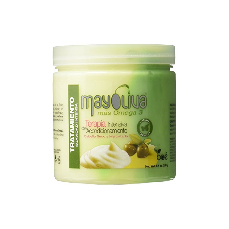 BOE Mayoliva Intensive Conditioning Therapy for Dry & Damaged Hair,