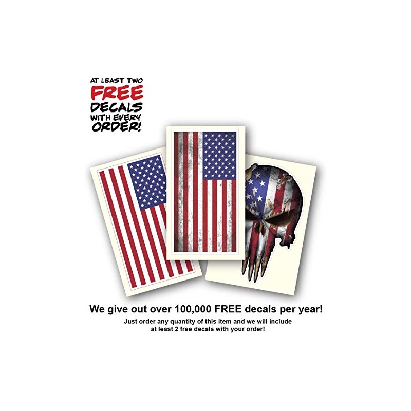 3 I Support Police Officer Thin Blue Line American Flag