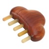 Rosewood Meridian Comb Wide Comb Teeth Reduce Stress Wooden Scalp