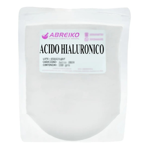 Acido Hialuronico En Polvo Uso Cosmetico 10 Gramos Tipo de