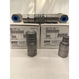 Parker NEW FEM-371-6FP AND FEM-372-6FP QUICK COUPLER SET
