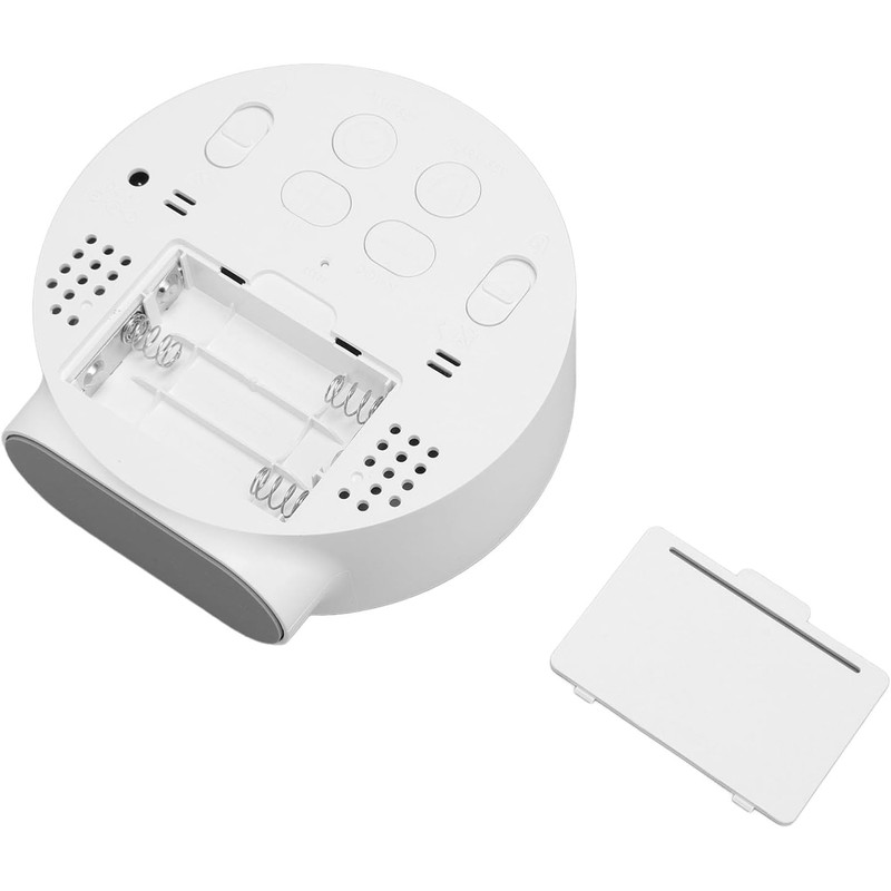 Reloj Despertador Digital LED con Alarma Dual y Brillo Ajustable