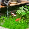 YARNOW Set of 2 Floating Ceramic Fish for Pond Decoration