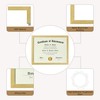 ELSKER&HOME 8.5x11 Certificate Frame 6 Pack,Gold 8.5x11 Picture Frame with